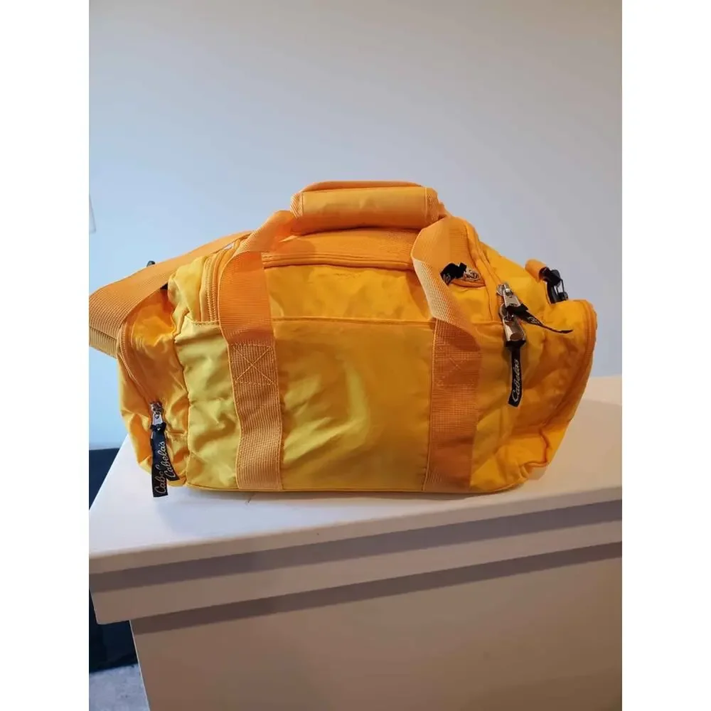 Cabela’s Yellow Utility Duffel Bag – Travel/Gym/Outdoor Gear
